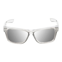 Sparkie photochromic safety sunglasses - clear frame/smoke lens