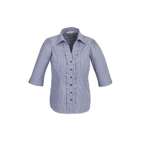 Biz Collection Ladies Edge 3/4 Sleeve Shirt