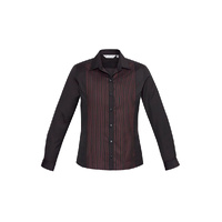 Biz Collection Ladies Reno Panel Long Sleeve Shirt