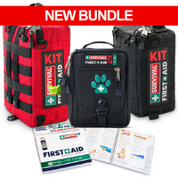 Family with pets first aid bundle