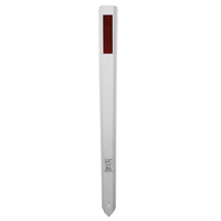 White Traffic Reflector Guide Posts 100mm (1350x100x3mm)