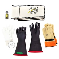 Volt Safety Insulated Glove Kit Class 3 26.5kV