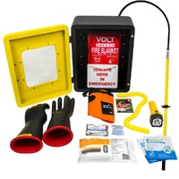 Wall Mounted High Voltage Rescue Kit Class 2 17kV