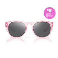 SafeStyle Cruisers Pink Frame Tinted Lens Safety Glasses