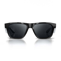SafeStyle Fusions Black Frame Polarised Lens Safety Glasses