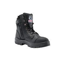 Steel Blue Southern Cross Zip TPU Outsole Steel Cap Boots