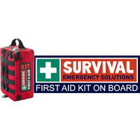 First aid kit sticker