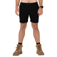 Heavy Lifts 17 Elastic Short Colour Black