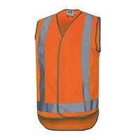 Force360 Orange Day & Night Safety Vest 25 Pack