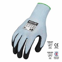 Force360 Worx Cut Resistant Sand Nitrile Glove 12 Pack