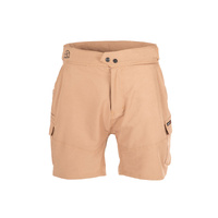 Unit Mens Shorts Work Rapid Flex Khaki