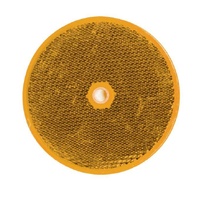 Reflective Corner Cube Delineator Yellow 85mm