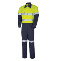 Arc flash Yellow/Navy D/N Coverall HRC2 Size 97R/L 8.6cal/cm2