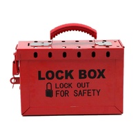 Volt Group Lock Box 13 Person - No Window - Red