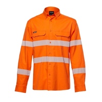 KingGee Mens Workcool Pro Bio Motion Shirt Long Sleeve