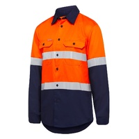 Hard Yakka Shirt Long Sleeve 2 Tone Taped Vented