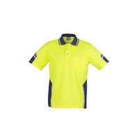 Syzmik Mens Hi Vis Squad S/S Polo