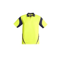 Syzmik Mens Hi Vis Aztec Polo Short Sleeve