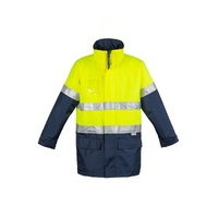 Syzmik Mens Hi Vis Waterproof Lightweight Jacket